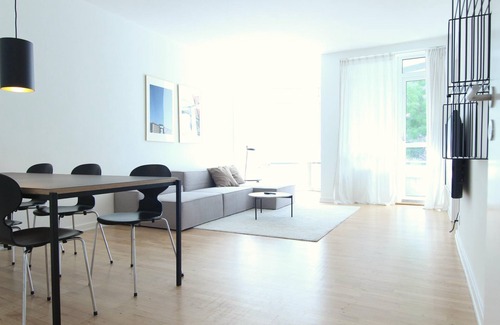 Frederiksberg C Apartment | Inviting 2-Bed Retreat with Balcony and Family Amenities