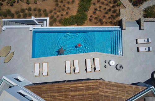 Ammoudara Villa | Wonderful Crete Villa | Seafront Villa Seraphis | 6 Bedrooms | Private Heated.