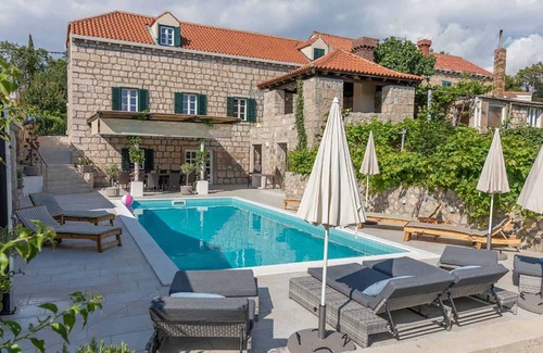 Cilipi Villa | Elegant Heritage Stone Villa with Pool & Spa Amenities