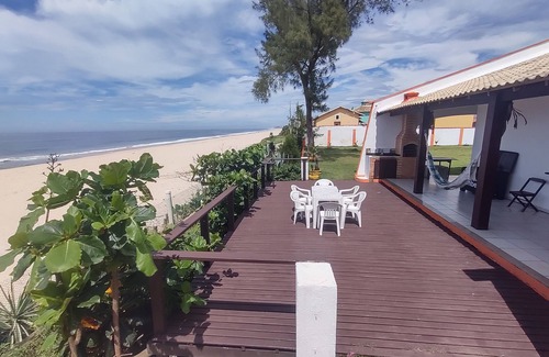 Marica House | Beachfront Oasis: Walk to the Sand with Top-Rated Amenities