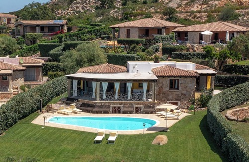 Capo Coda Cavallo Villa | Wonderful luxury villa with pool and big garden overlooking the sea!