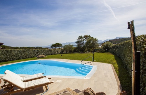 Capo Coda Cavallo Villa | Wonderful luxury villa with pool and big garden overlooking the sea!