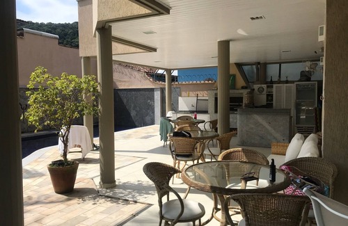 Guaiuba House | Elegant Mansion with Oceanfront View & Pool Amenities
