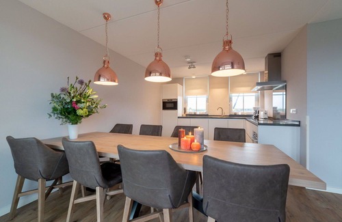 Colijnsplaat House | Inviting Oceanfront Villa with Hot Tub and Exceptional Views