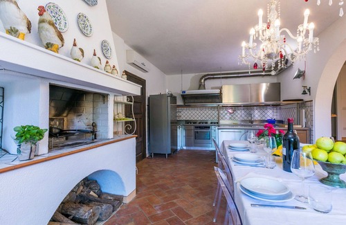 Riparbella Villa | Inviting Private Villa with Ocean View, Hot Tub & Terrace