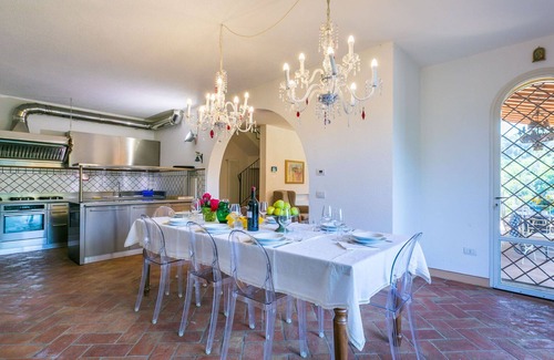 Riparbella Villa | Inviting Private Villa with Ocean View, Hot Tub & Terrace