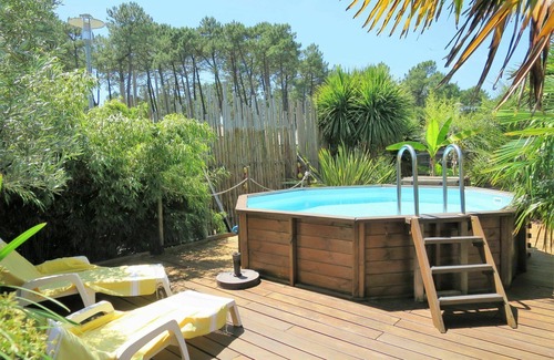 Le Porge House | Private Villa with Pool, Ocean View & A/C for 6 Guests