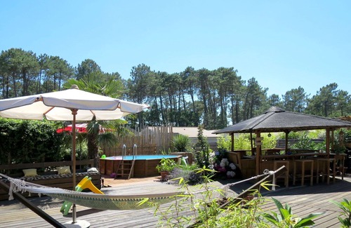 Le Porge House | Private Villa with Pool, Ocean View & A/C for 6 Guests