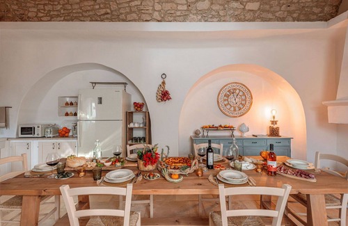 Martina Franca Villa | Wonderful private villa with A/C, private pool, WIFI, TV, patio and panoramic view, close to Ost.