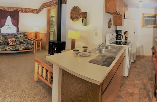 Rapid City Cabin | Scenic Resort Cabin near Mt Rushmore with Lake View