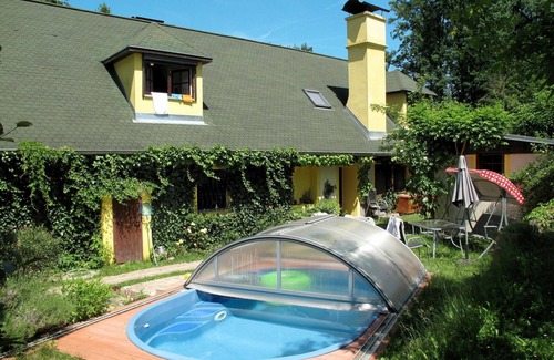 Holubovska Basta Villa | Ideal Villa for 10 with Private Pool and Scenic Lake Views