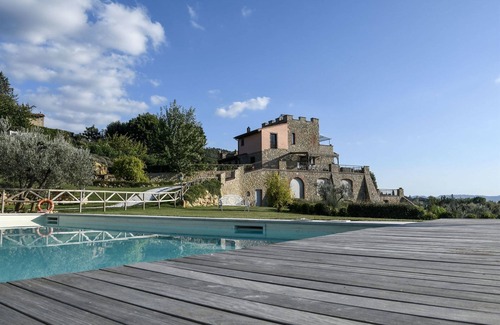 Montaione Villa | Panoramic Villa with Private Pool Near San Gimignano