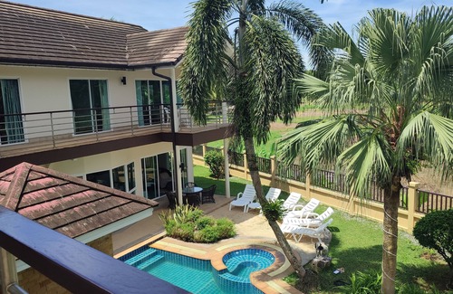Khuekkhak Villa | Khao Lak Villa: Steps to Beach with Ocean Views & Free Transfer