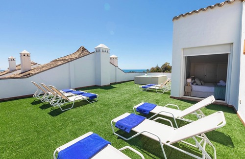 Golden Mile Apartment | Panoramic Sea & Mountain Views in a Duplex Penthouse