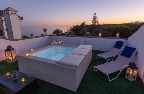 Golden Mile Apartment | Panoramic Sea & Mountain Views in a Duplex Penthouse