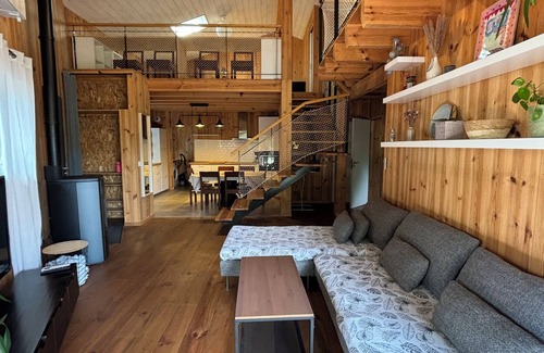 Saint-Julien-en-Born House | Wooden house near contis plage