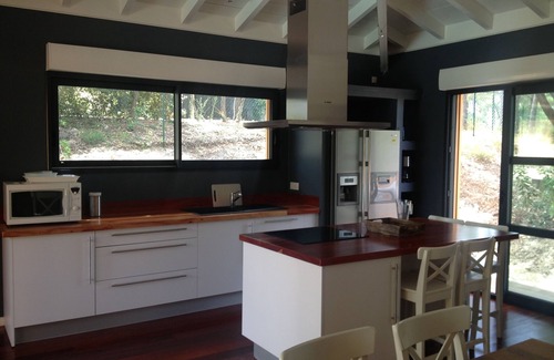 Lacanau-Ocean House | Wood House: Perfect Retreat with Pool and Ocean View