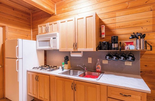 Christopher Creek Cabin | Pet-Friendly Buffalo Herd Cabin with Game Room & Kitchen