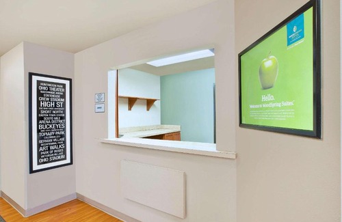 Groveport Hotel | Budget-Friendly WoodSpring Suites with Kitchen & Breakfast