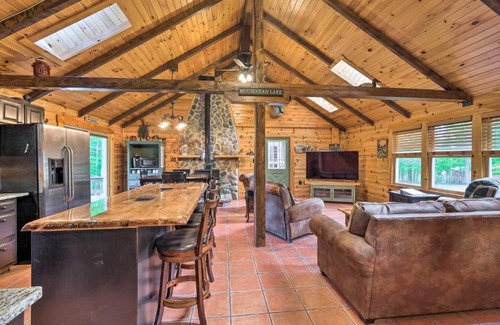 Beaver Cove House | Pet-Friendly Moosehead Lake Cabin with Inviting Deck