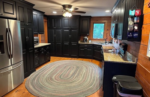 Apple River Cabin | Woodsy Cabin Escape |Apple Canyon Lake near Galena