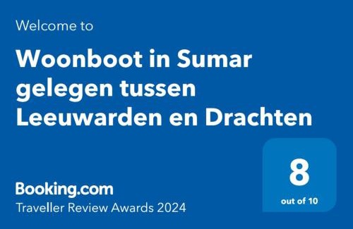 Sumar Boat Rental | Unique Houseboat Retreat in Sumar Near Leeuwarden