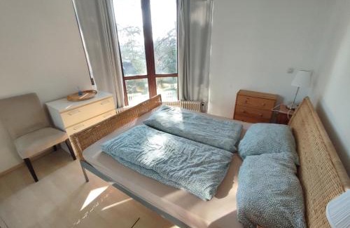 Mitte Apartment | Relaxing Workation with Nature View, Balcony & Pool Access