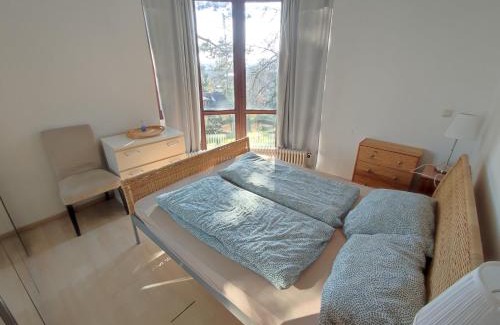 Mitte Apartment | Relaxing Workation with Nature View, Balcony & Pool Access