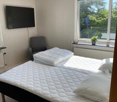 Lysekil Apartment | Pet-Friendly Workershotel Lysekil in a Scenic Setting