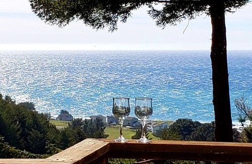 Shelter Cove House | Exceptional Oceanview Retreat with Game Room & Beach Access