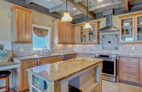 Ocean City Beach House | Indulge in a Beachfront Retreat with Private Pool & Spa