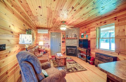 Sparta House | Scenic Blue Ridge Mountain Cabin with Hot Tub & Views