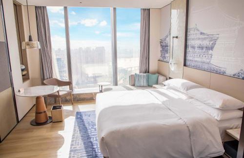 Wuchang Hotel | Elegant Stay at Wuhan Marriott Hotel Wuchang with Ocean View