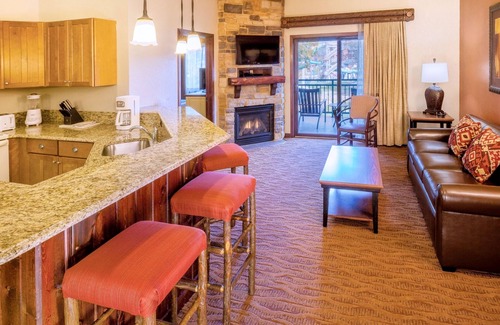 Lake Delton Condo | Discover Wyndham Glacier Canyon Resort & Waterpark: 9.8/10 Rated