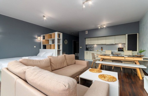 Srodmiescie Apartment | Wyspa Słodowa Serenity Studio