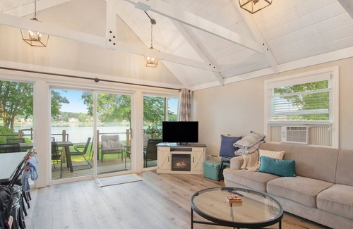 Bradley House | Scenic Lakefront Cottage with Ocean Views & Family Amenities
