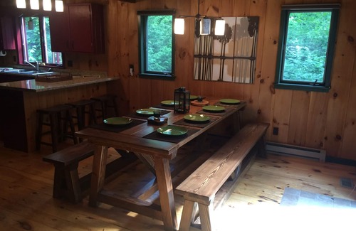 Sunday River Area House | Inviting Year Round Mountain Retreat with Hot Tub Access