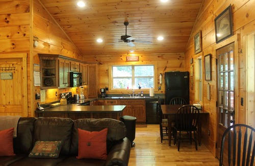 Robbinsville Cabin | Discover Yellow Creek Cabin: Family-Friendly Retreat by Stream