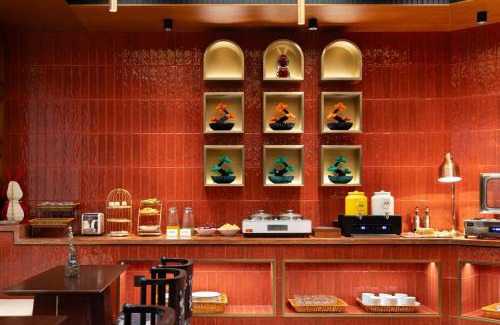 Yansha Hotel | Yinzhuo Hotel - New Chinese decoration, free late-night supplies, free fruit, water and free snacks, close to the International Convention and Exhibition Center, Embassy, Sanlitun, Bird's Nest, close to Sanyuan Bridge of Metro Line 10 and Airport Line