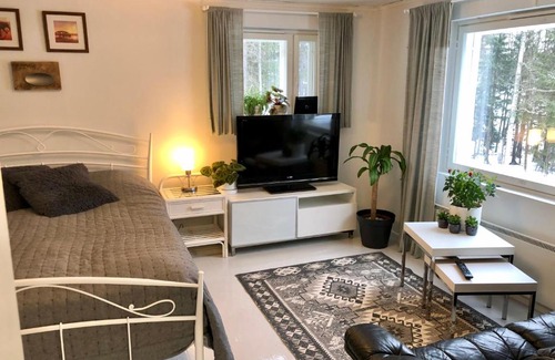 Espoo Apartment | Cozy Lakeside Retreat in Espoo with Private Beach Access