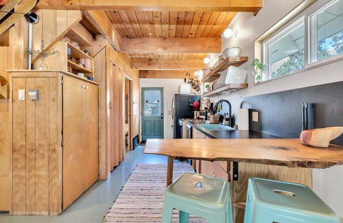 Big Bear City Cabin | Charming Getaway at Cozy Rozy AFrame with Lake Views