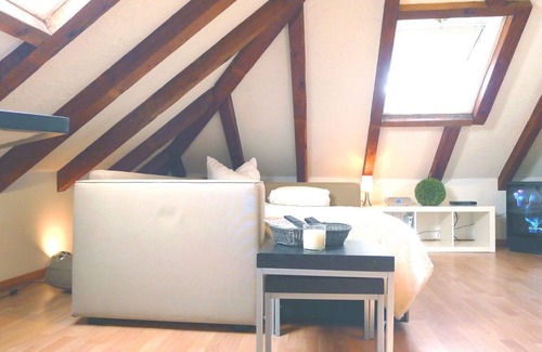 Seefeld Apartment | Trendy Flat in Zurich with Lake View and Kitchen Amenities