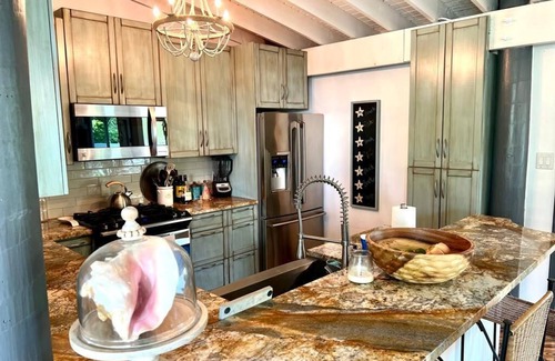 Bay Point House | Private Resort Escape: Oceanfront with Pool & Dock Access