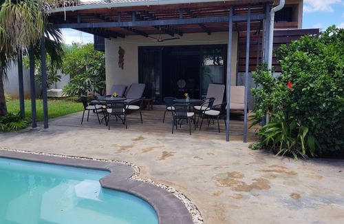 Pereybere Villa | Tropical Villa Retreat with Private Pool and Garden Oasis