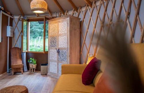 Grandeyrolles Other | Serene Yourte Retreat: Hot Tub, Nature & Scenic Trails