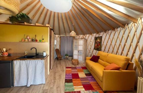 Grandeyrolles Other | Serene Yourte Retreat: Hot Tub, Nature & Scenic Trails