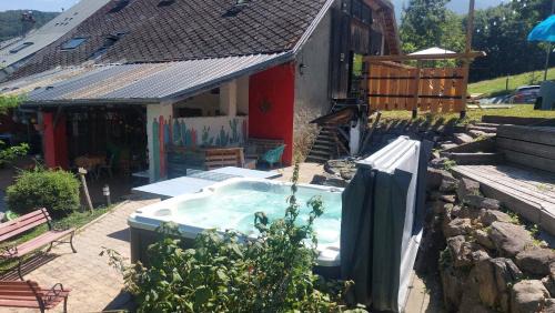 Faverges-Seythenex Other | Enchanting Yourtes Olachat Near Annecy with Hot Tub Access