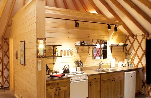 Southwest Harbor Cottage | Unique Yurt Glamping Near Acadia National Park - 10/10 Rating!