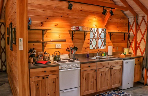 Southwest Harbor Cottage | Unique Yurt Glamping Near Acadia National Park - 10/10 Rating!