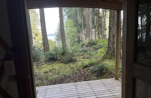 Vashon Island Cabin | Cozy Yurt in Forest with Puget Sound View - Family Friendly